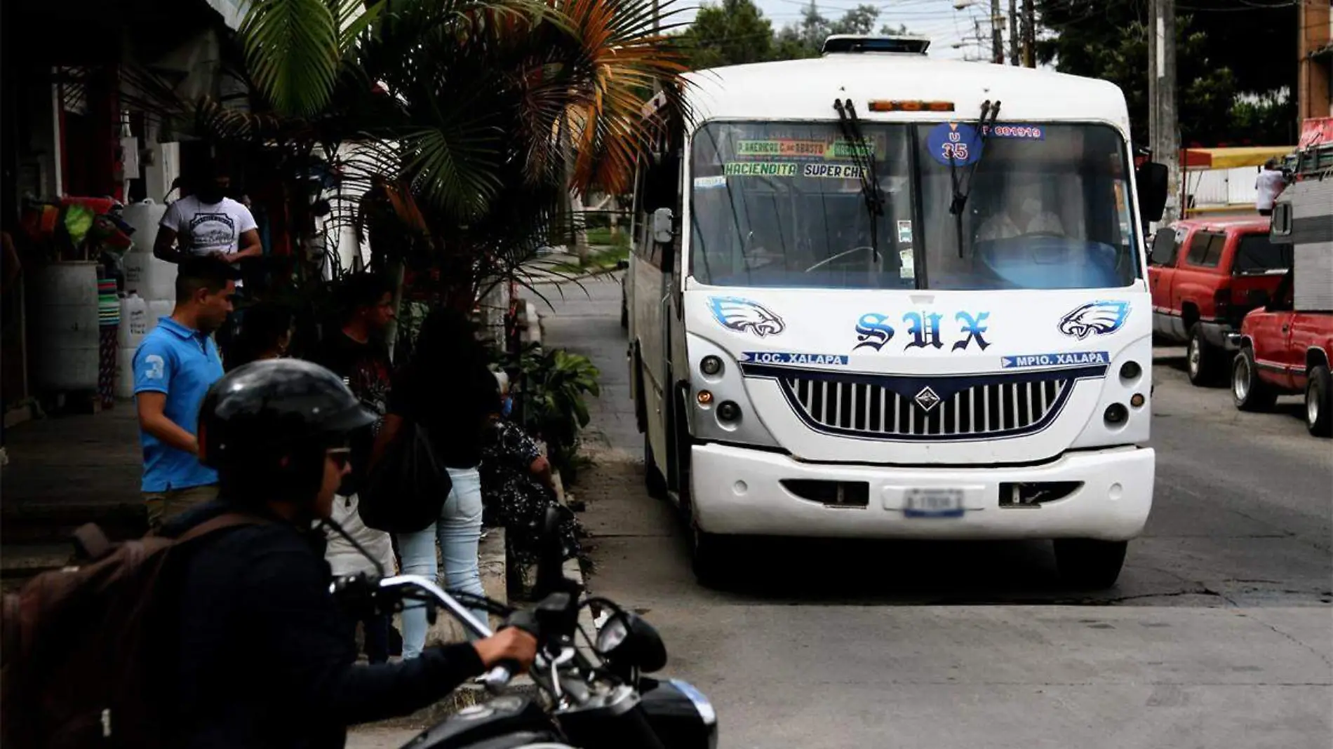 Camiones en Xalapa